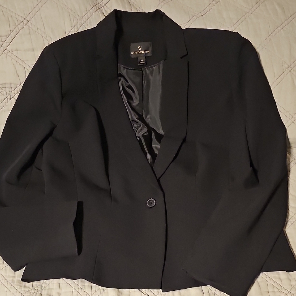 Worthington Classic Black Blazer
